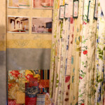 様々な柄のカーテンサンプル。過去の施工事例もご覧頂けます。